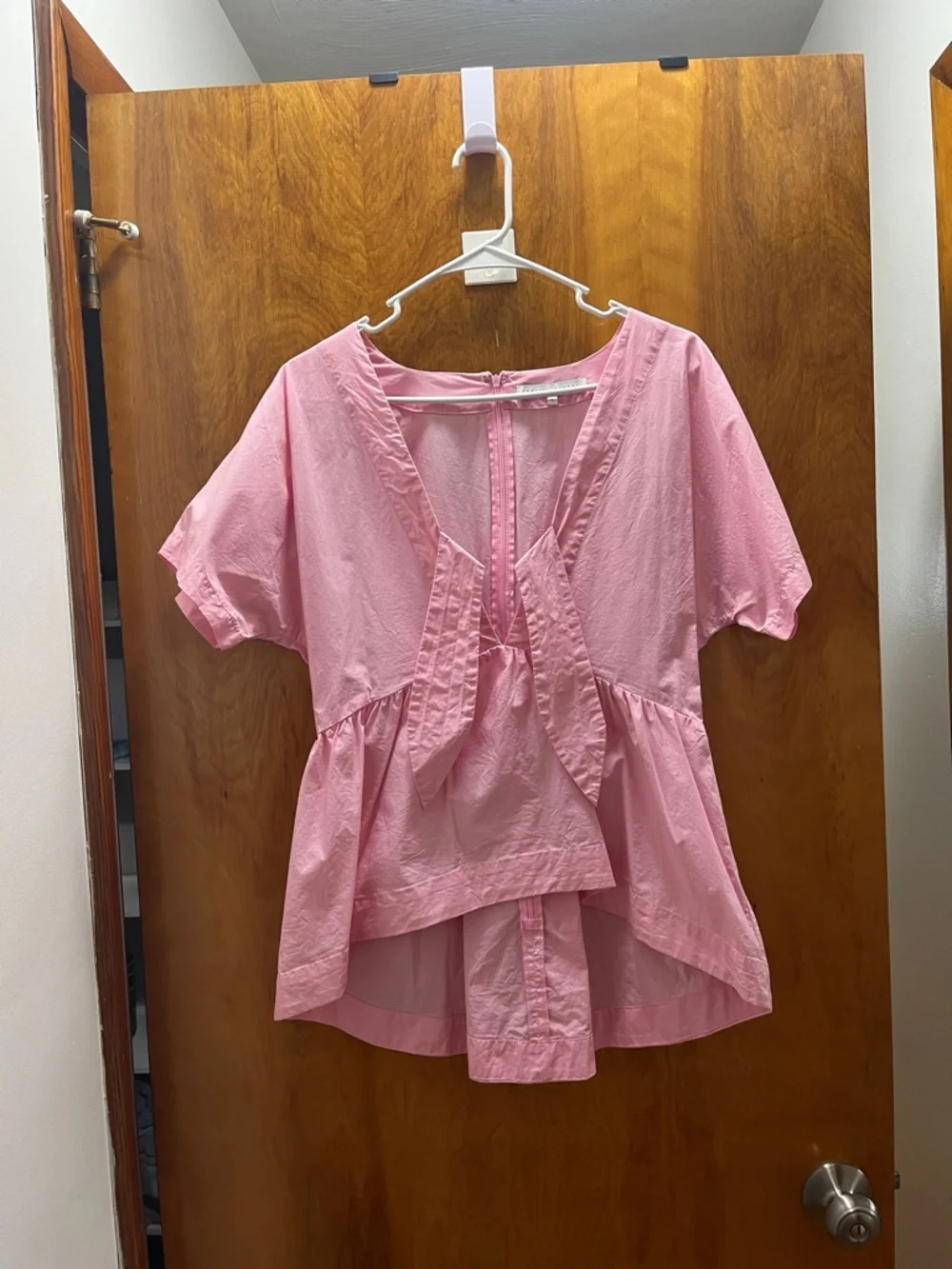 English Factory Light Pink V-Neck Sleeveless Top - Picture 4 of 4